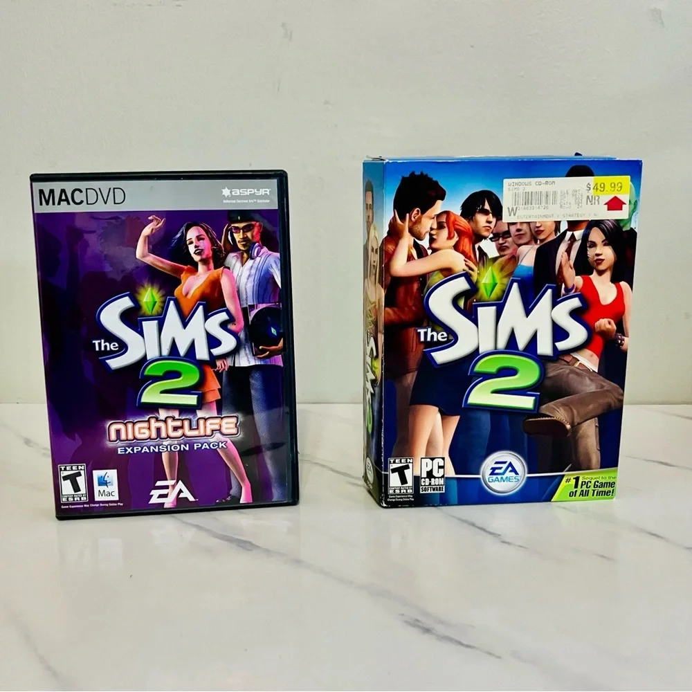 The Sims 2 & The Sims 2 Nightlife Expansion Pack for PC
